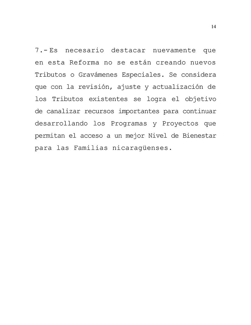 una reforma fiscal para proteger los derechos de las familias nicarag&uuml;enses